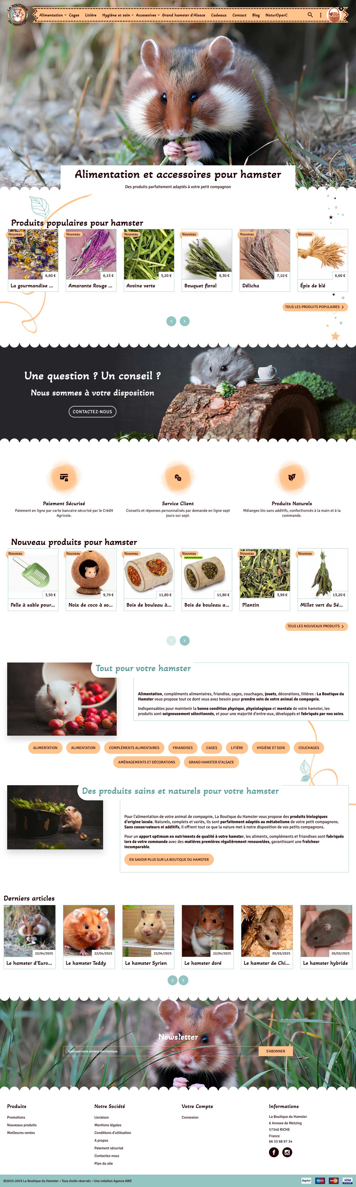 laboutiqueduhamster.com